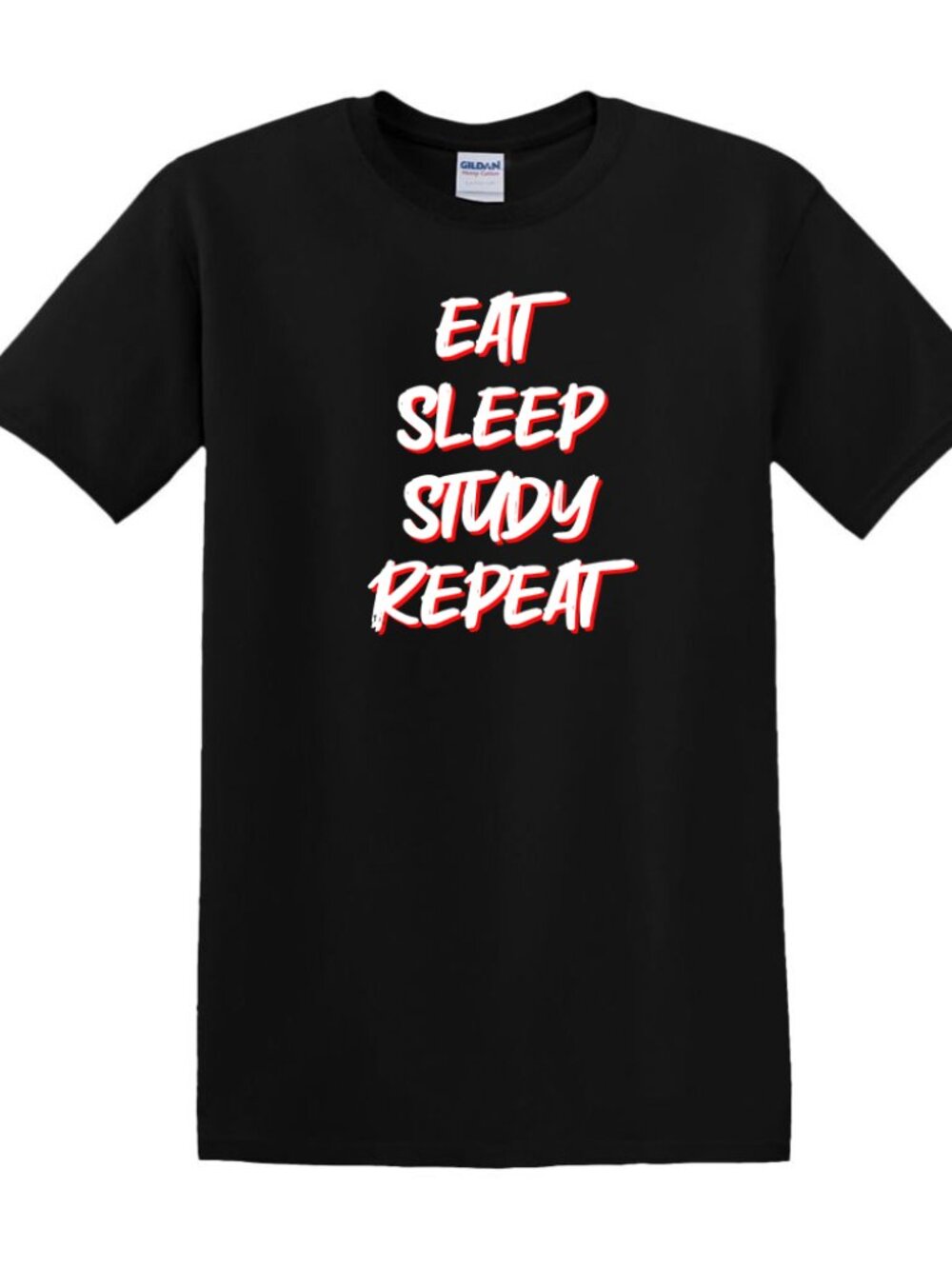 Eat Sleep Study Repeat - T-Shirt